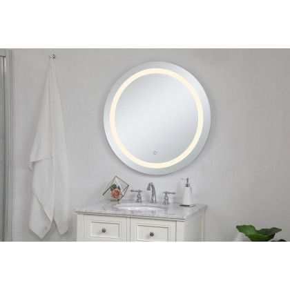 Elegant Wall Mirror - Clear, D 32", H 32" (MRE23232)