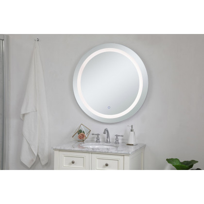 Elegant Wall Mirror - Clear, D 32", H 32" (MRE23232)