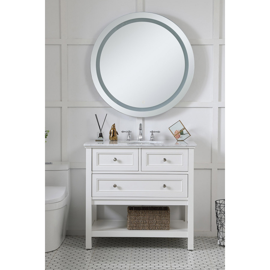 Elegant Wall Mirror - Clear, D 36", H 36" (MRE23636)