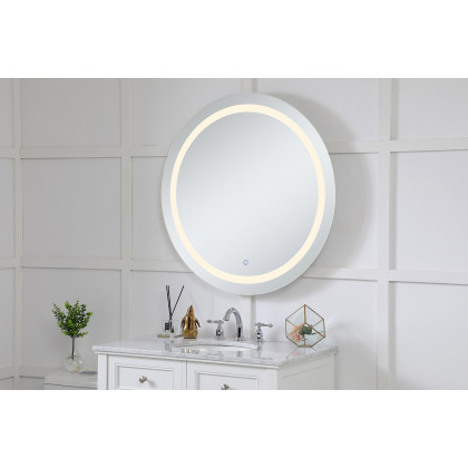 Elegant Wall Mirror - Clear, D 36", H 36" (MRE23636)
