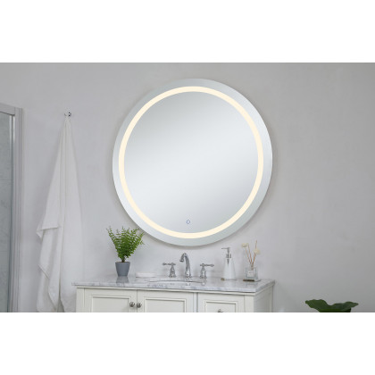 Elegant Wall Mirror - Clear, D 42", H 42" (MRE24242)