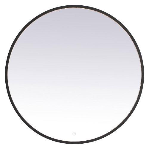 Elegant Wall Mirror - Black, L 36" (MRE6036BK)