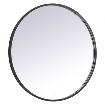 Elegant Wall Mirror - Black, L 36" (MRE6036BK)
