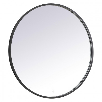 Elegant Wall Mirror - Black, L 39" (MRE6039BK)