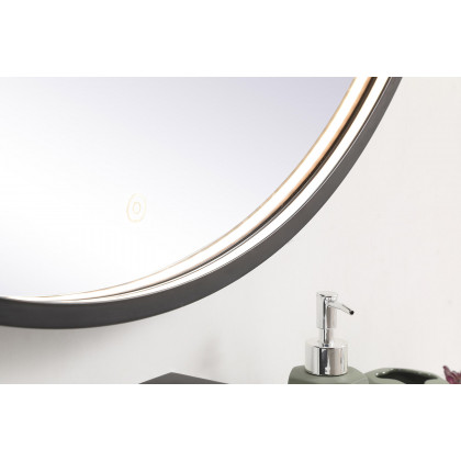Elegant Wall Mirror - Black, L 42" (MRE6042BK)