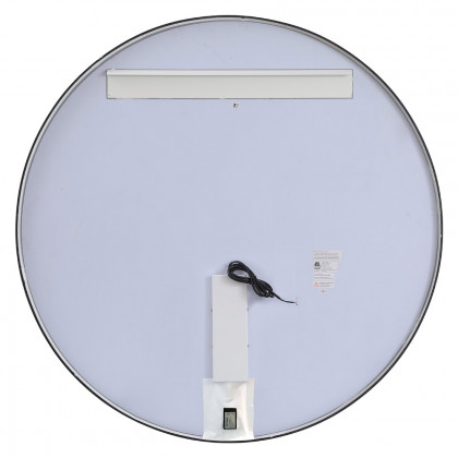 Elegant Wall Mirror - Black, L 48" (MRE6048BK)
