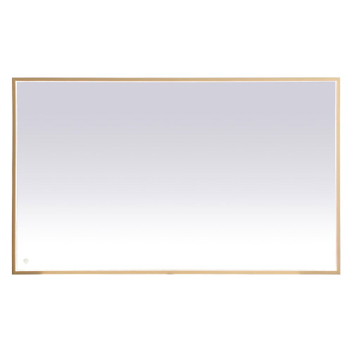 Elegant Wall Mirror - Brass, D 60", H 36" (MRE63660BR)