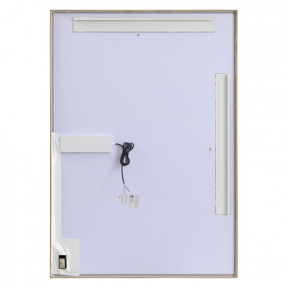 Elegant Wall Mirror - Brass, D 60", H 42" (MRE64260BR)