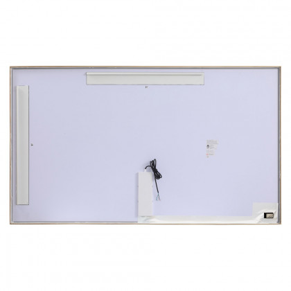 Elegant Wall Mirror - Brass, D 72", H 42" (MRE64272BR)