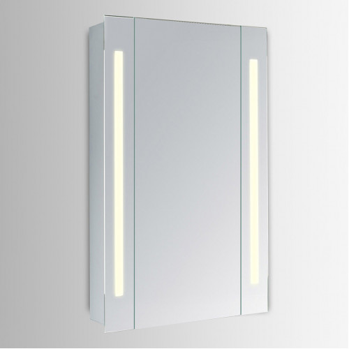 Elegant Elixir 15W LED Rectangle Mirror Cabinet - Clear, D 23.5", H 39.5" (MRE8012)