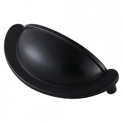Elegant Claude Drawer Pull, Set of 10 - Matte Black (PL3001)