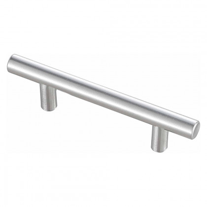 Elegant Quinn 3 Drawer Pull, Set of 10 - Brushed Nickel, L 5" (PL400-3-NK-10PK)