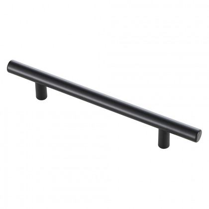 Elegant Quinn 3 Drawer Pull, Set of 10 - Matte Black, L 7.6" (PL400-5-MB-10PK)