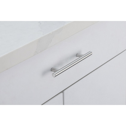 Elegant Quinn 3 Drawer Pull, Set of 10 - Brushed Nickel, L 7.6" (PL400-5-NK-10PK)