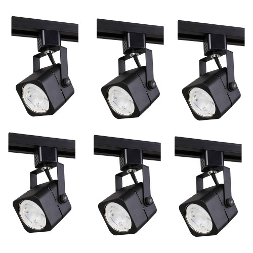 Elegant Commercial Ceiling Light - Black (TKH210BK-6PK)