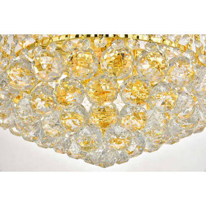 Elegant Pendant Light - Gold, L 16" (V1800D16G-RC)