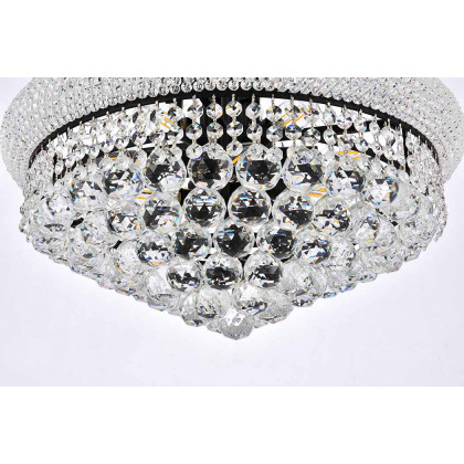Elegant Pendant Light - Black, L 20" (V1800D20BK-RC)