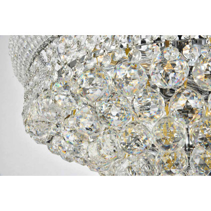 Elegant Pendant Light - Chrome/EC, L 20" (V1800D20C-EC)