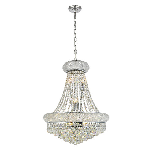 Elegant Pendant Light - Chrome/RC, L 20" (V1800D20C-RC)