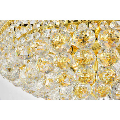 Elegant Pendant Light - Gold, L 20" (V1800D20G-EC)