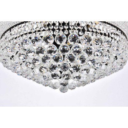 Elegant Pendant Light - Black, L 24" (V1800D24BK-RC)