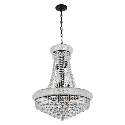 Elegant Pendant Light - Black, L 24" (V1800D24BK-RC)
