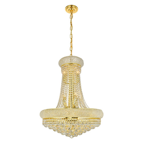 Elegant Pendant Light - Gold, L 24" (V1800D24G-RC)