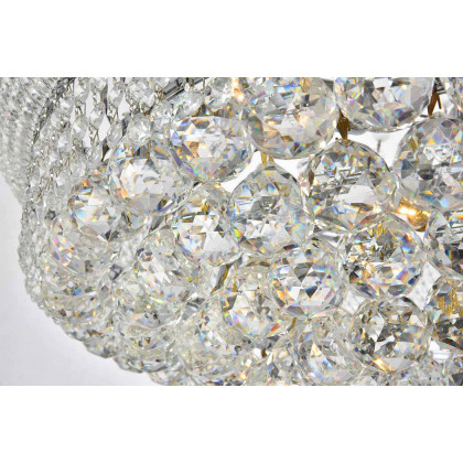 Elegant Pendant Light - Chrome/RC, L 28" (V1800D28C-RC)