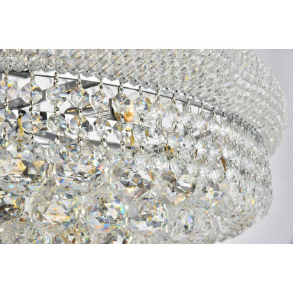 Elegant Pendant Light - Chrome/RC, L 28" (V1800D28C-RC)