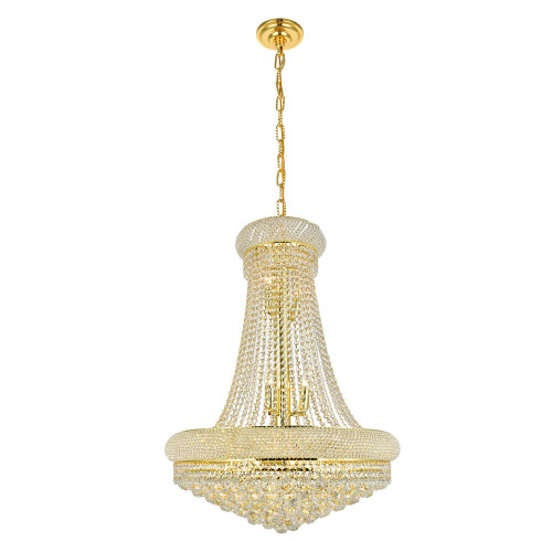 Elegant Pendant Light - Gold, L 28" (V1800D28G-RC)