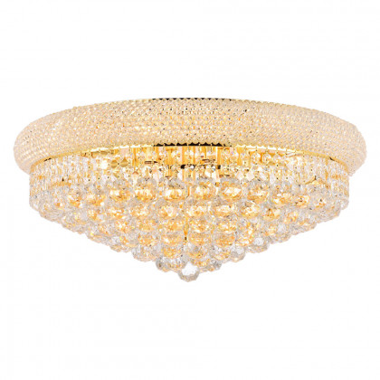 Elegant Flush Mount Light - Gold, L 24" (V1800F24G-RC)