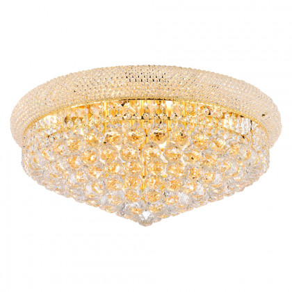 Elegant Flush Mount Light - Gold, L 24" (V1800F24G-RC)