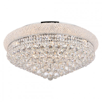 Elegant Flush Mount Light - Chrome, L 28" (V1800F28C-RC)