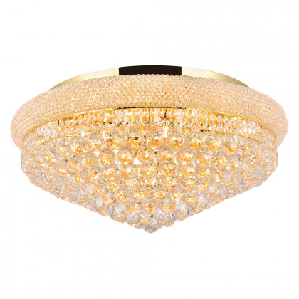 Elegant Flush Mount Light - Gold, L 28" (V1800F28G-RC)