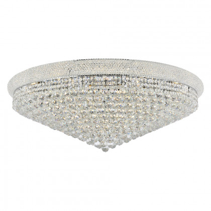 Elegant Flush Mount Light - Chrome, L 42" (V1800F42C-RC)