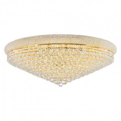 Elegant Flush Mount Light - Gold, L 42" (V1800F42G-RC)