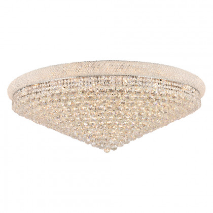 Elegant Flush Mount Light - Chrome, L 48" (V1800F48C-RC)