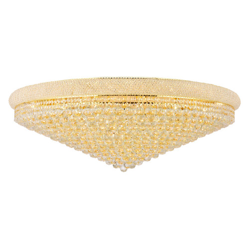 Elegant Flush Mount Light - Gold, L 48" (V1800F48G-RC)