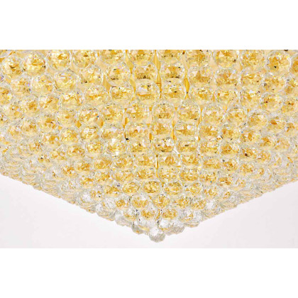 Elegant Flush Mount Light - Gold, L 48" (V1800F48G-RC)