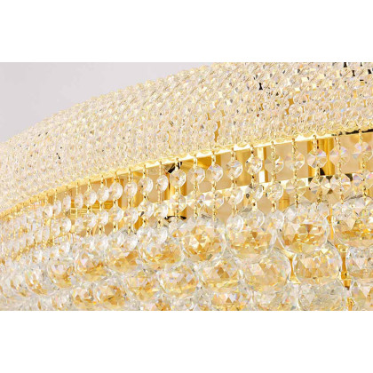 Elegant Flush Mount Light - Gold, L 48" (V1800F48G-RC)