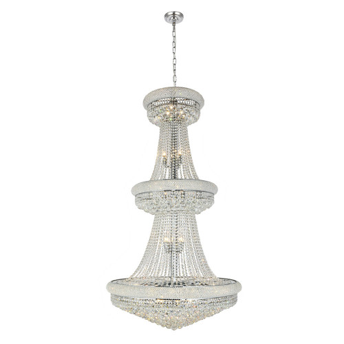 Elegant Chandelier - Chrome, L 36" (V1800G36C-RC)