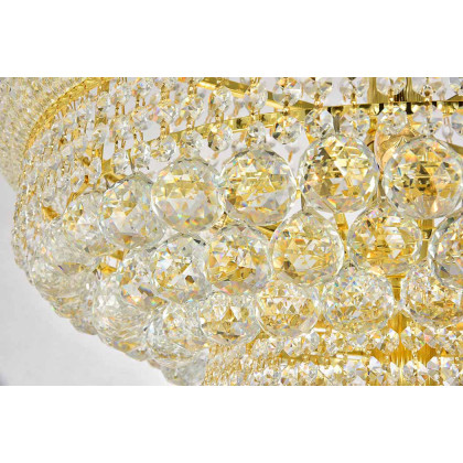 Elegant Chandelier - Gold, L 36" (V1800G36G-RC)