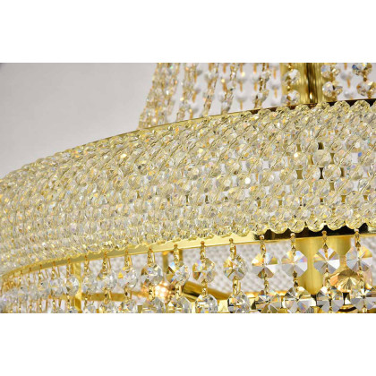 Elegant Chandelier - Gold, L 36" (V1800G36G-RC)