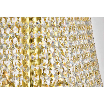 Elegant Chandelier - Gold, L 36" (V1800G36G-RC)