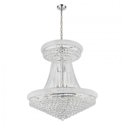 Elegant Chandelier - Chrome/RC, L 36" (V1800G36SC-RC)