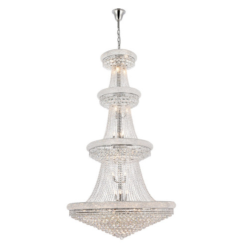 Elegant Chandelier - Chrome, L 48" (V1800G48C-RC)
