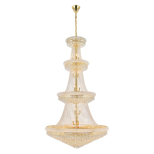 Elegant Chandelier - Gold, L 48" (V1800G48G-RC)