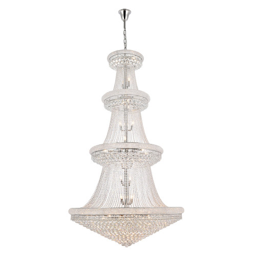 Elegant Chandelier - Chrome, L 54" (V1800G54C-RC)