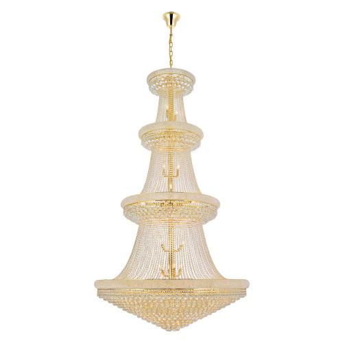 Elegant Chandelier - Gold, L 54" (V1800G54G-RC)