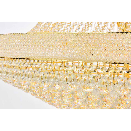 Elegant Chandelier - Gold, L 54" (V1800G54G-RC)